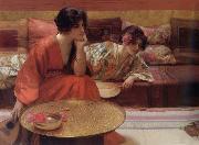 H.Siddons Mowbray Idle Hours France oil painting reproduction